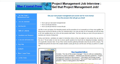 Desktop Screenshot of pmjobinterview.com